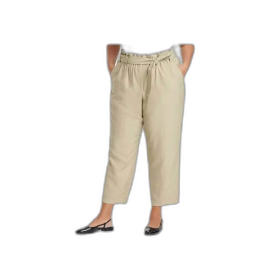 A New Day High Rise Pants Beige Size 2X
